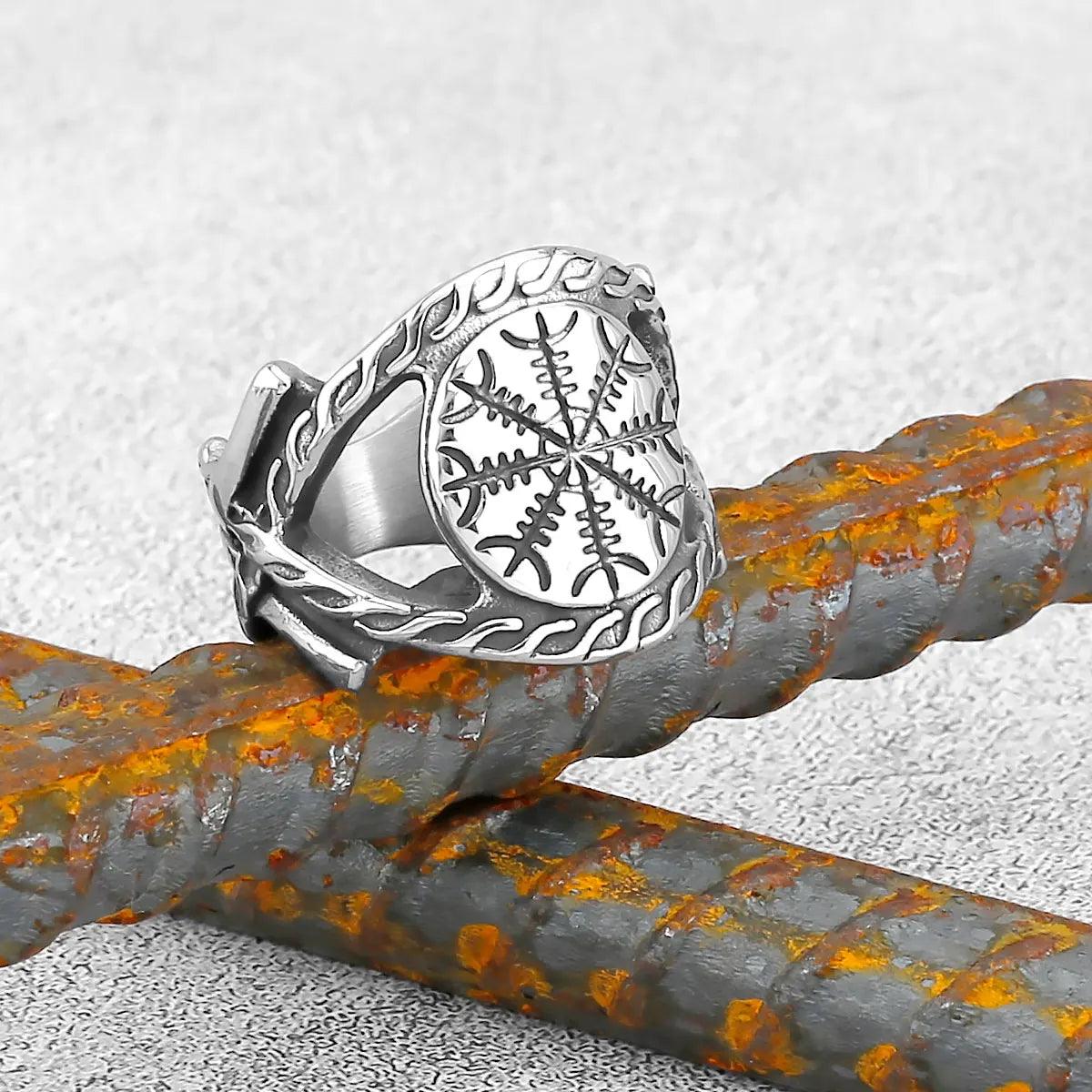 Bague Vegvisir Liée