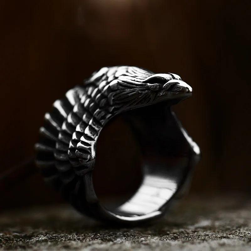 Bague Aigle Viking - Univers Celtique