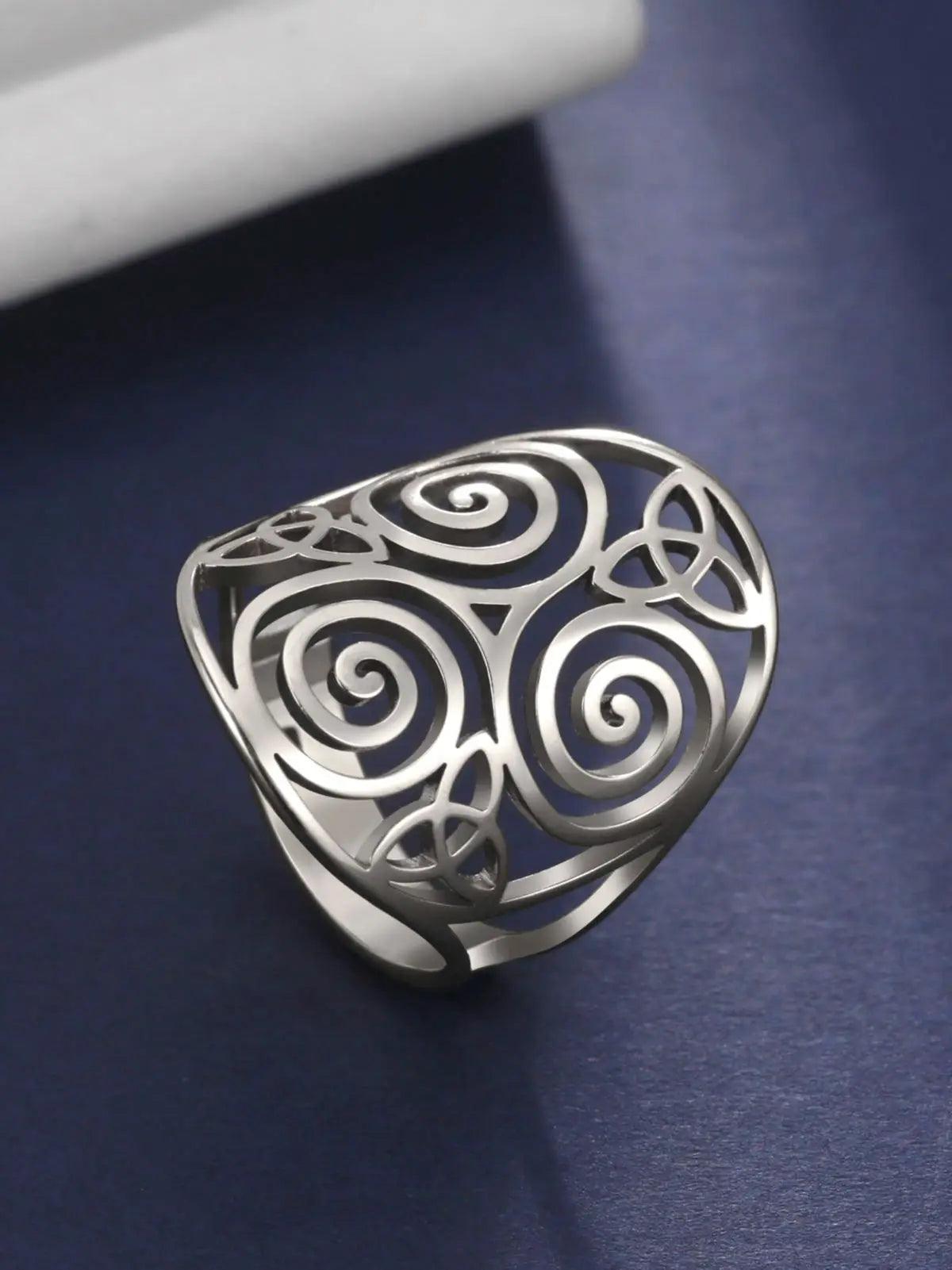 Bague Celtique Spirale - Univers Celtique