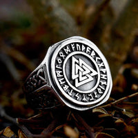 Thumbnail for Bague Symbole Valknut - Univers Celtique