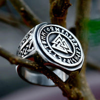 Thumbnail for Bague Symbole Valknut - Univers Celtique