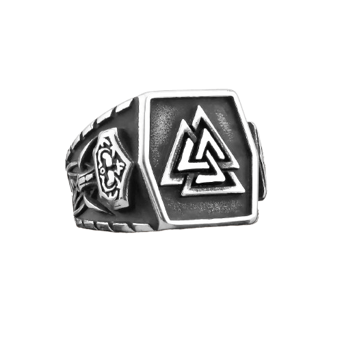 Bague Vegvisir Mjolnir - Univers Celtique