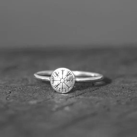 Bague Vegvisir Nordique - Univers Celtique