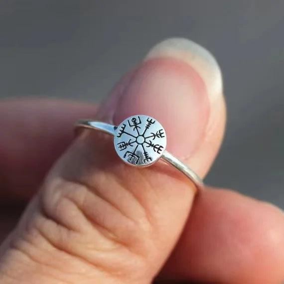 Bague Vegvisir Nordique - Univers Celtique