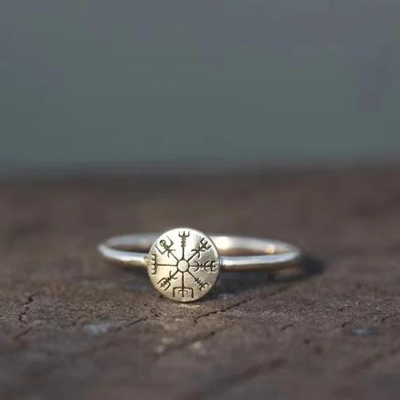 Bague Vegvisir Nordique - Univers Celtique