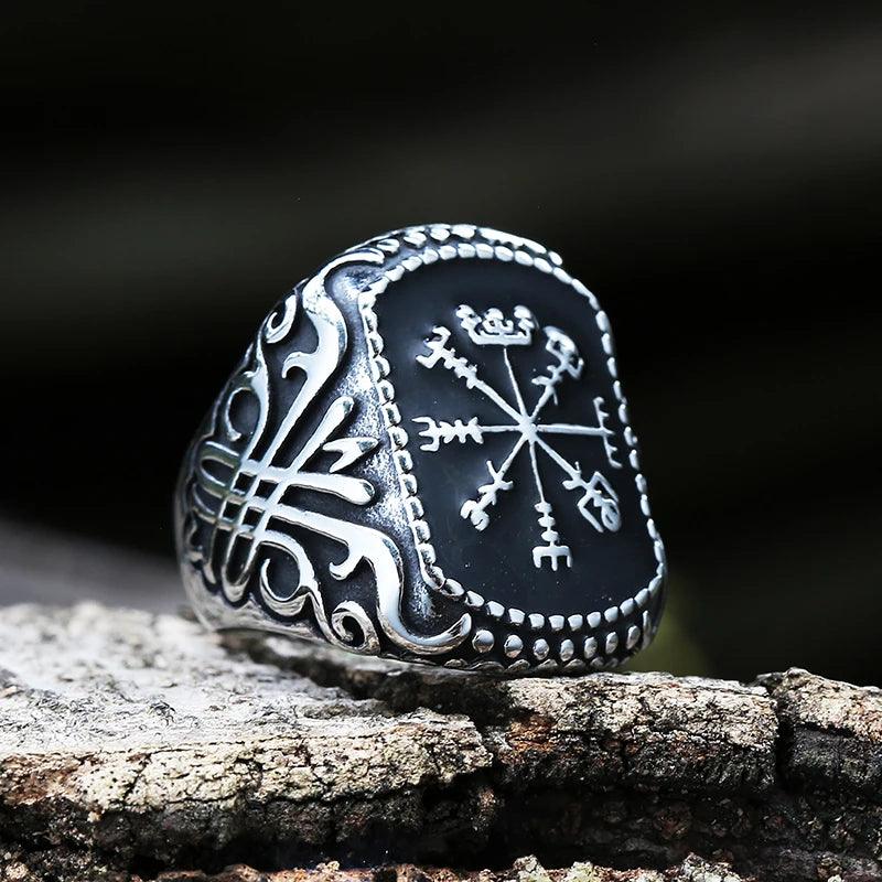 Bague Vegvisir Odin - Univers Celtique