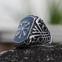 Thumbnail for Bague Vegvisir Odin - Univers Celtique