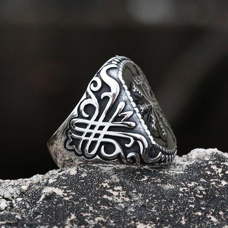 Bague Vegvisir Odin - Univers Celtique