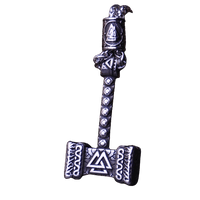 Thumbnail for Collier Viking Mjöllnir et Valknut - Univers Celtique