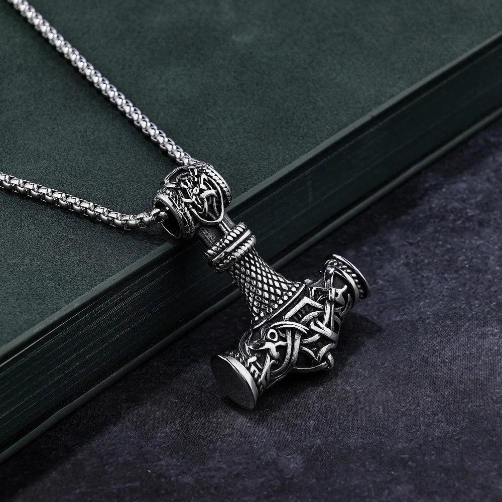 Collier Viking Mjöllnir - Univers Celtique