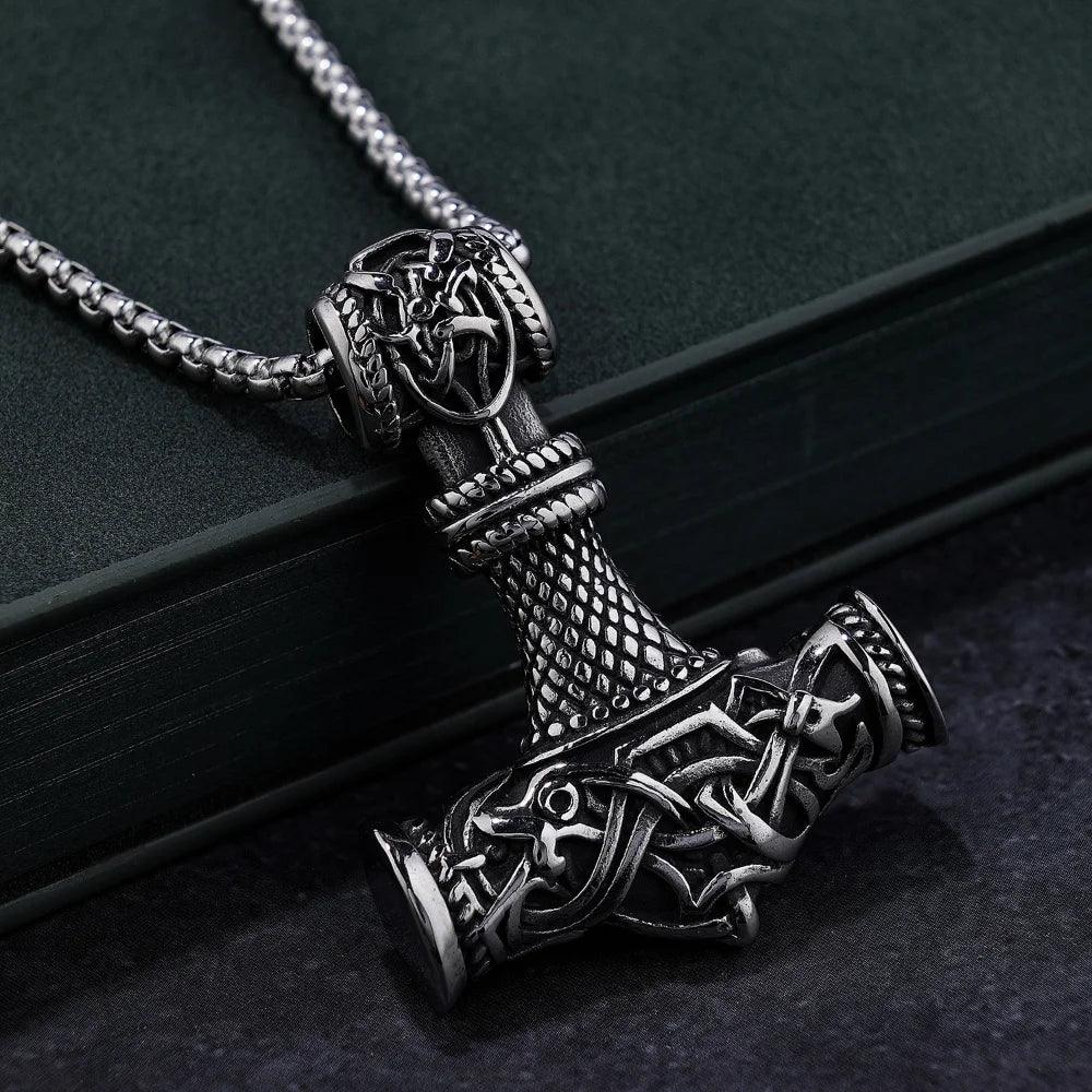 Collier Viking Mjöllnir - Univers Celtique