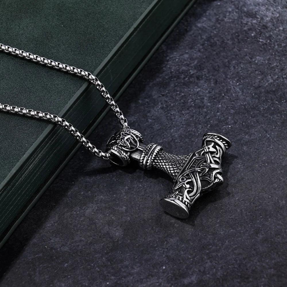 Collier Viking Mjöllnir - Univers Celtique