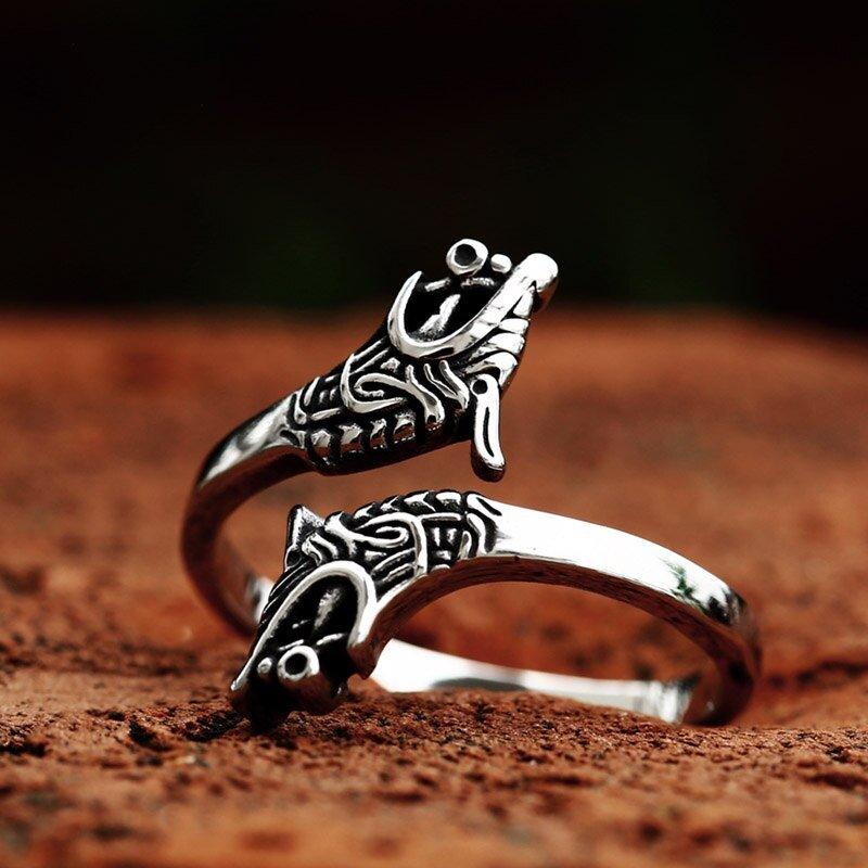 Bague Celte Loup - Univers Celtique